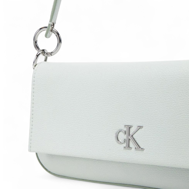 MINIMAL MONOGRAM SHOULDER POUC