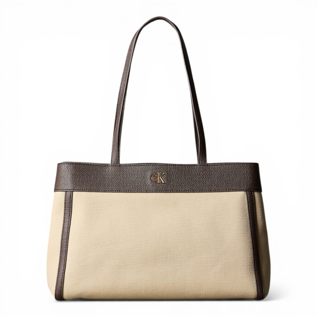 CK CANVAS MEDIUM TOTE
