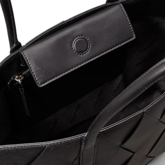 CK WOVEN MEDIUM SHOPPER