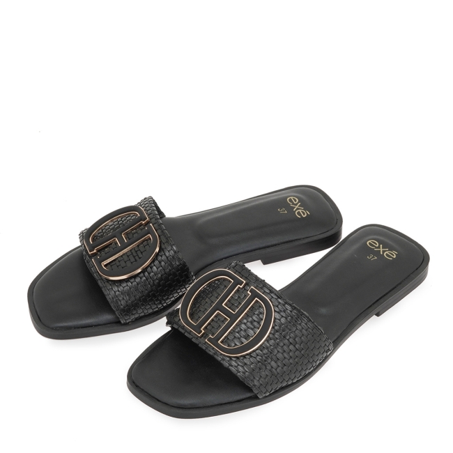 EXE FLAT SANDALS