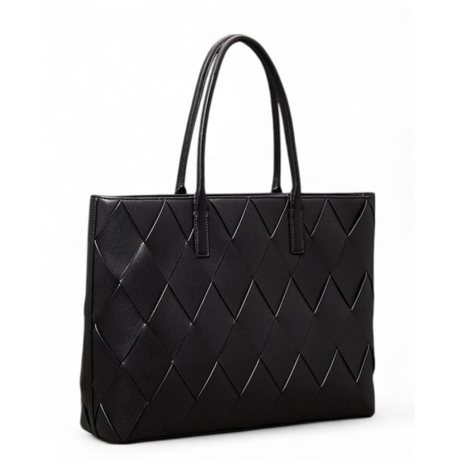 CK WOVEN MEDIUM SHOPPER