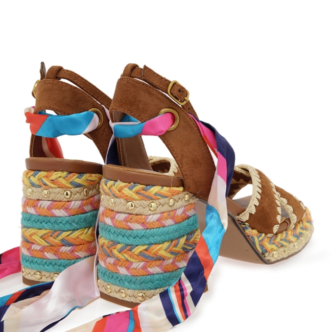 ALESSANDRA BRUNI HEELED SANDALS