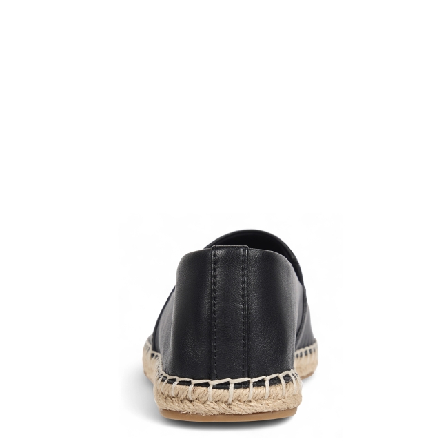 TH LOGO LEATHER ESPADRILLE