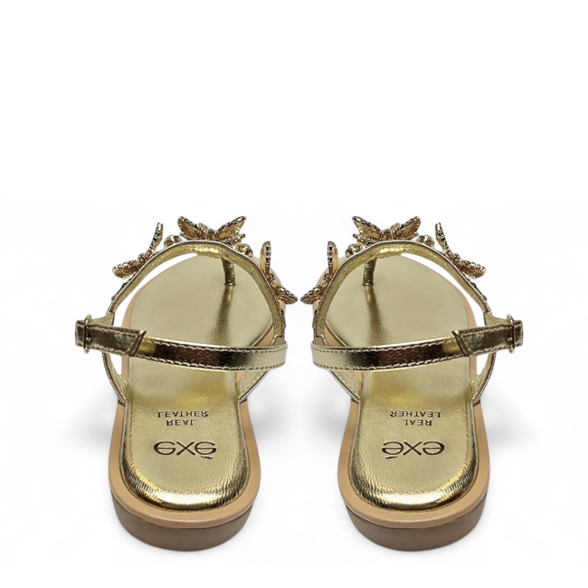 EXE FLAT SANDALS