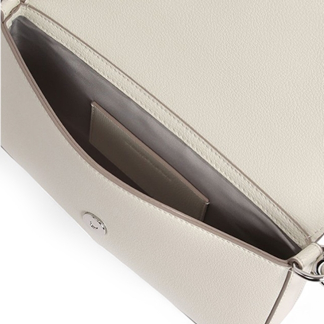 MINIMAL MONOGRAM SHOULDER POUC