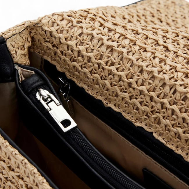 HALF LOGO RAFFIA HAMPTON