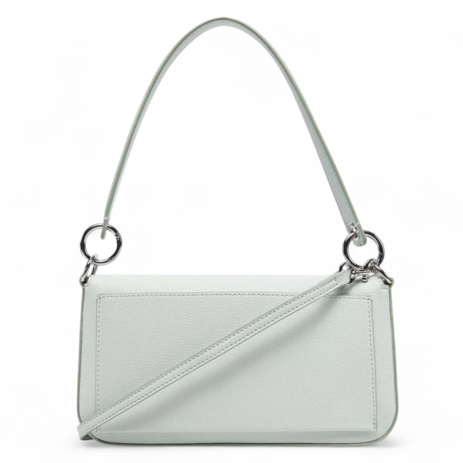 MINIMAL MONOGRAM SHOULDER POUC