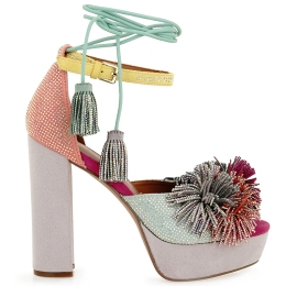 CARLA CORTEZ HEELED SANDALS