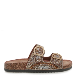 EXE FLAT SANDALS