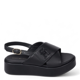 TH LOGO HW PADDED LEATHER SAND